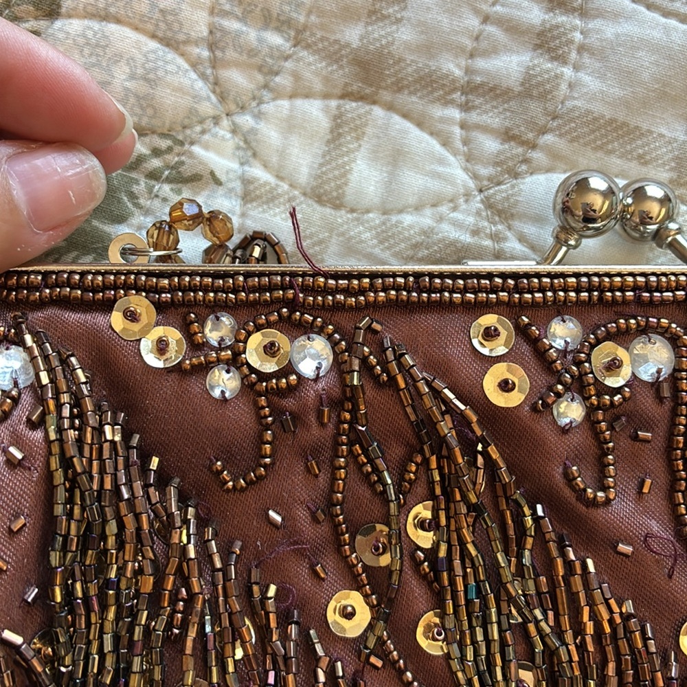 Vintage Beaded Handbag - Picture 4 of 6